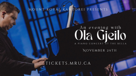 Mount Royal Kantorei Presents An Evening with Ola Gjeilo