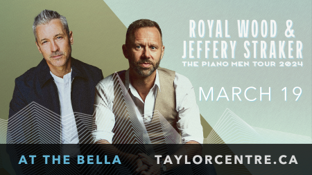 The Taylor Centre Presents ROYAL WOOD / JEFFEREY STRAKER – THE PIANO MEN TOUR